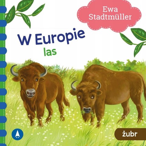 W Europie Las Żubr Ewa Stadtmüller Książeczka Skrzat