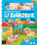 W zagrodzie Książeczka sensoryczna z filcowymi naklejkami Aksjomat