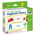 Angielski Kolory Układanki Malucha Puzzle 1-3 lat Kapitan Nauka