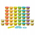 Ciastolina Play-Doh Duży Zestaw Tęcza 40 Tub 1,12 kg E6016