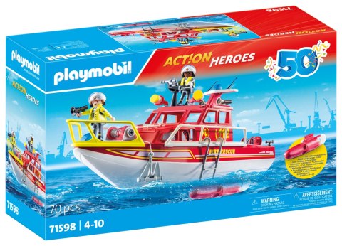 Playmobil City 71598 Łódź ratownicza straży pożarnej