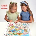 Puzzle Obserwacyjne Mapa Polski 100 elementów 5+ Czuczu