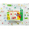 Puzzle edukacyjne Poznaję alfabet Kapitan Nauka 3-6 lat Małe i Duże Litery