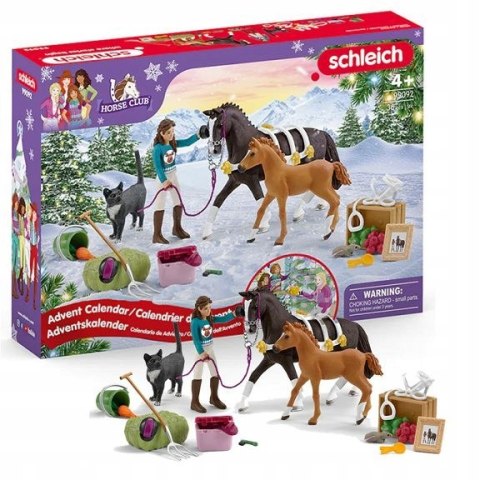 Schleich 99092 Kalendarz adwentowy 2024 Horse Club