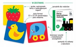 Widzę Szczegóły Karty Kontrastowe Malucha 6m+ Kapitan Nauka